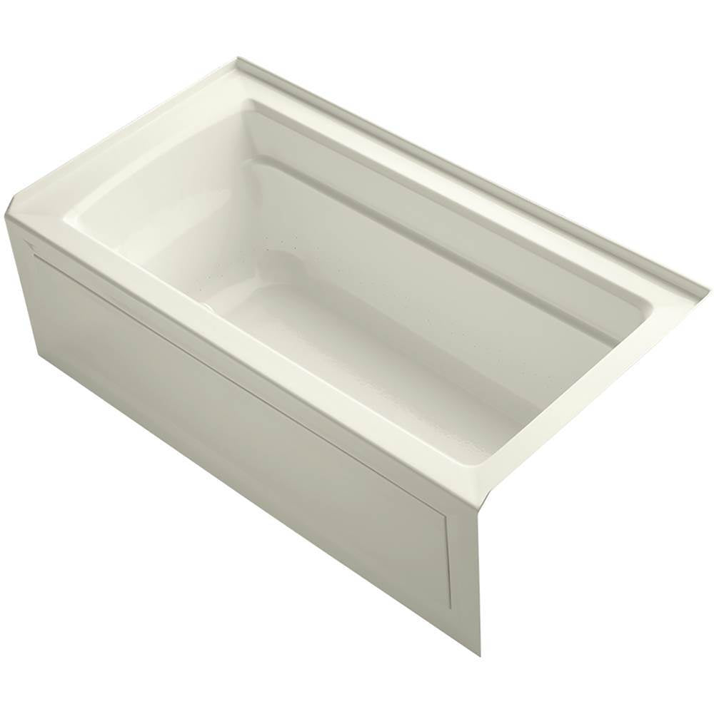 Archer  60" x 32" alcove Heated BubbleMassage air bath, right drain
