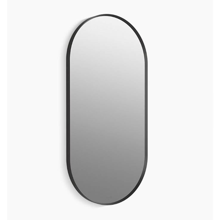 Essential 20" x 40" capsule framed mirror