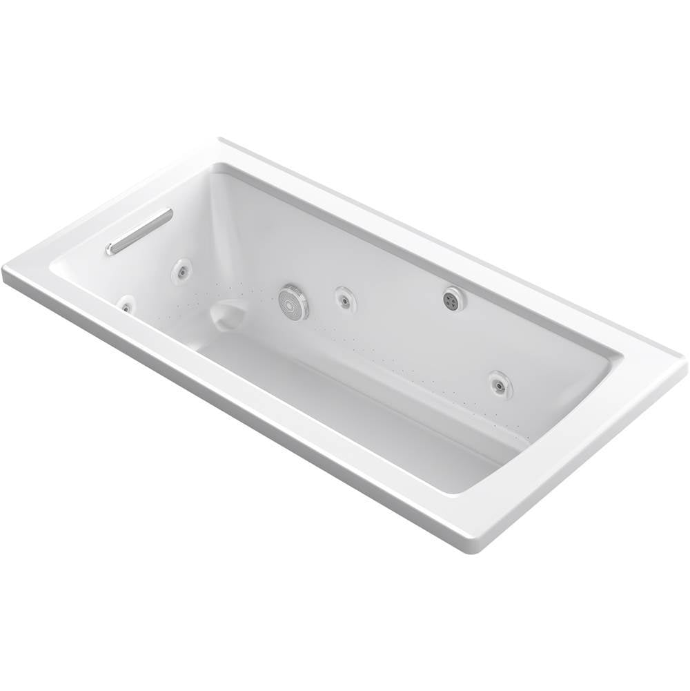 Archer  60" x 30" drop-in Heated BubbleMassage air bath with whirlpool