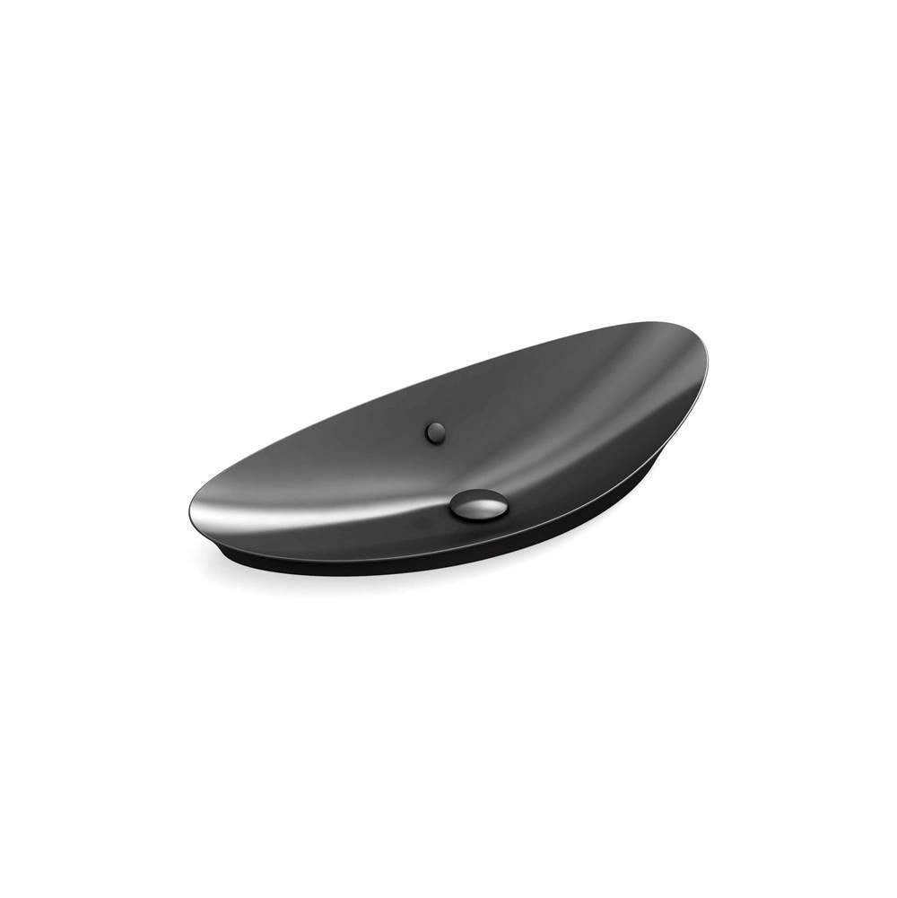 Veil 38-1/2" oval vessel bathroom sink