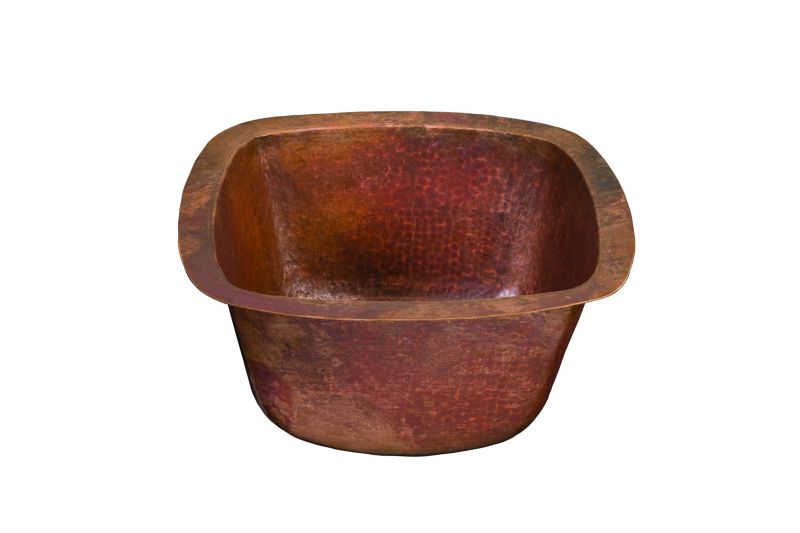 Thompson Traders 3PSS Tamayo Bar Sink in Fired Copper
(Hammered)