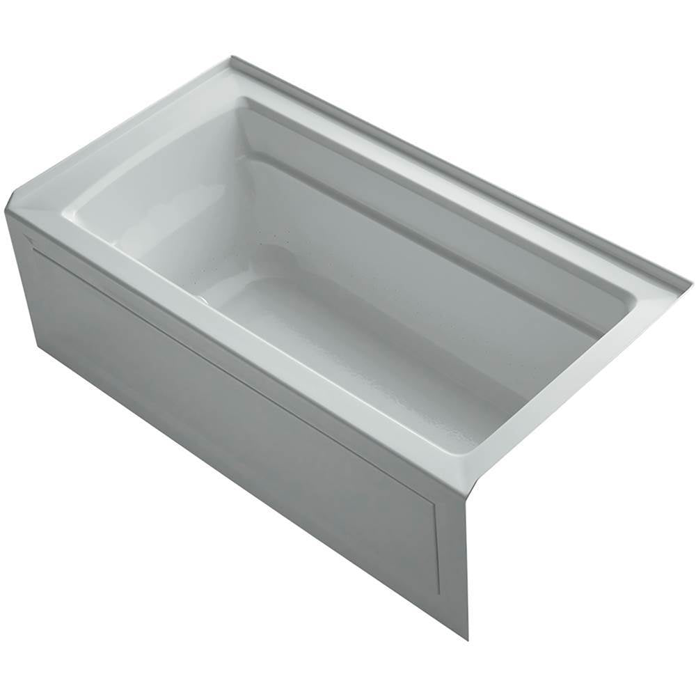 Archer  60" x 32" alcove Heated BubbleMassage air bath, right drain
