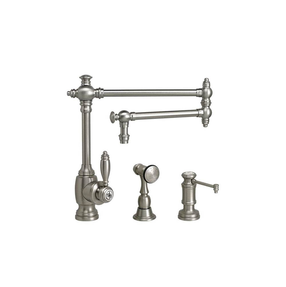 Towson Kitchen Faucet - 18" Articulated Spout - 2pc. Suite