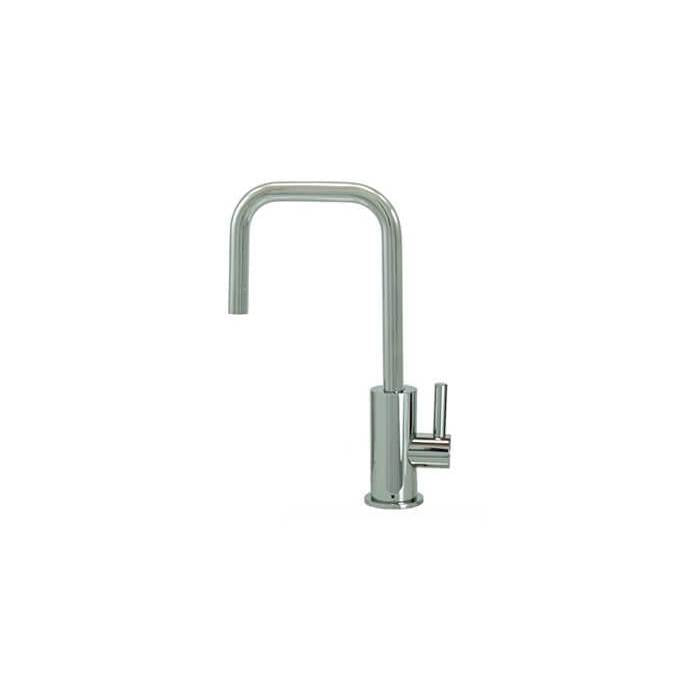 Mini Faucet with Knurled Lever and Spout Tip