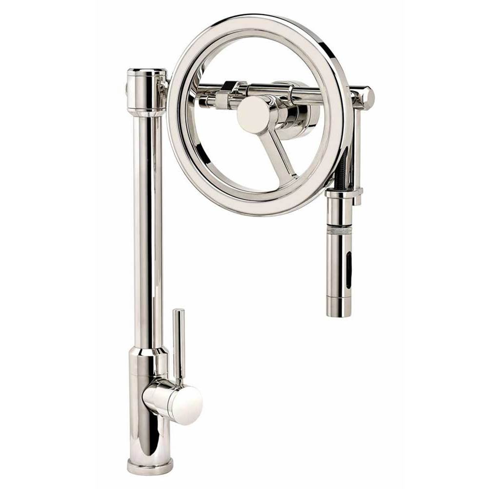 Endeavor Wheel Pulldown Faucet - Toggle Sprayer