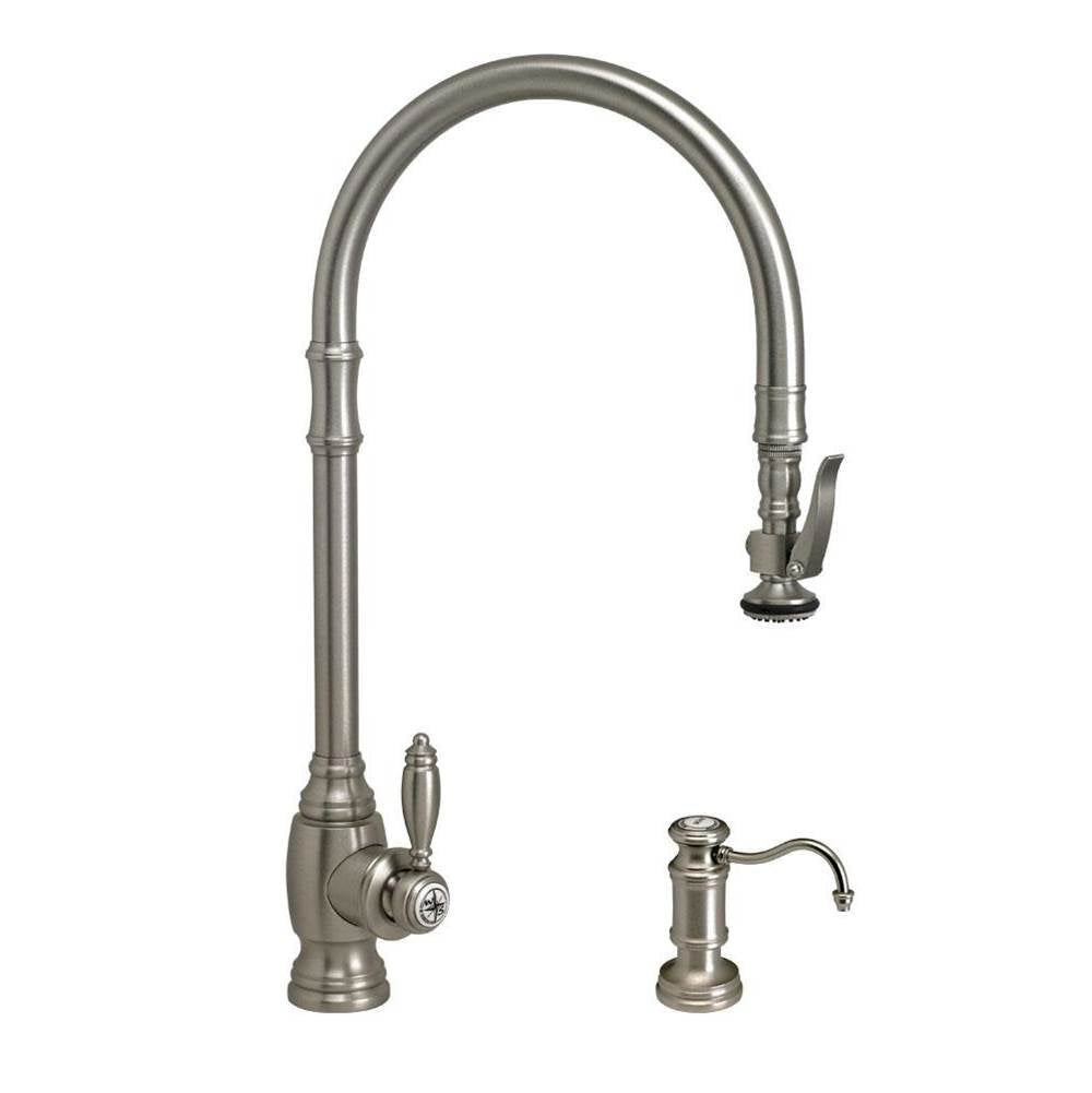 Traditional Extended Reach PLP Pulldown Faucet - 2pc. Suite