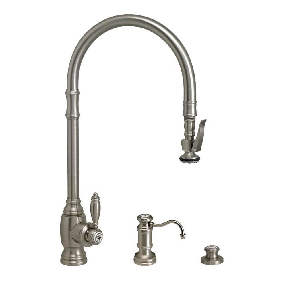 Traditional Extended Reach PLP Pulldown Faucet - 3pc. Suite