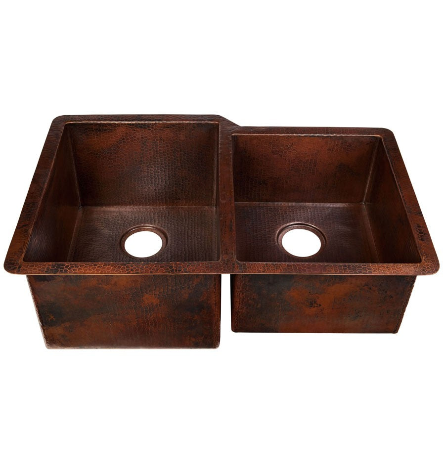 Thompson Traders KDU-6040BC Hidalgo Bar Sink in Aged Copper
(Hammered)