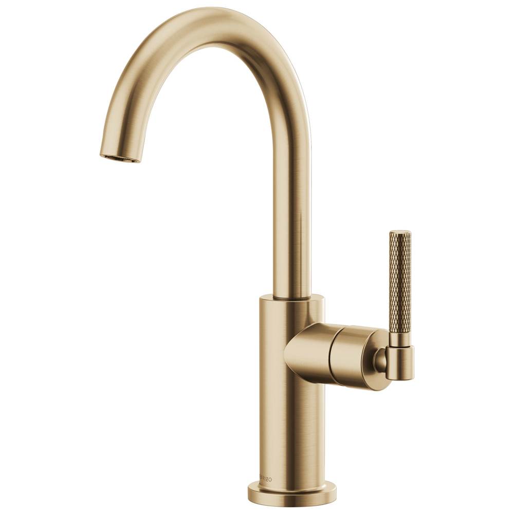 Litze  Bar Faucet with Arc Spout and Knurled Handle Kit