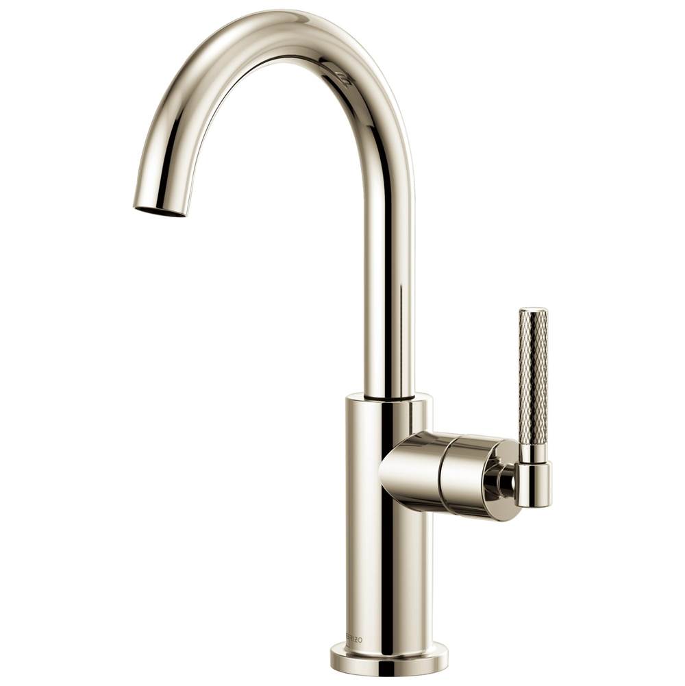 Litze  Bar Faucet with Arc Spout and Knurled Handle Kit