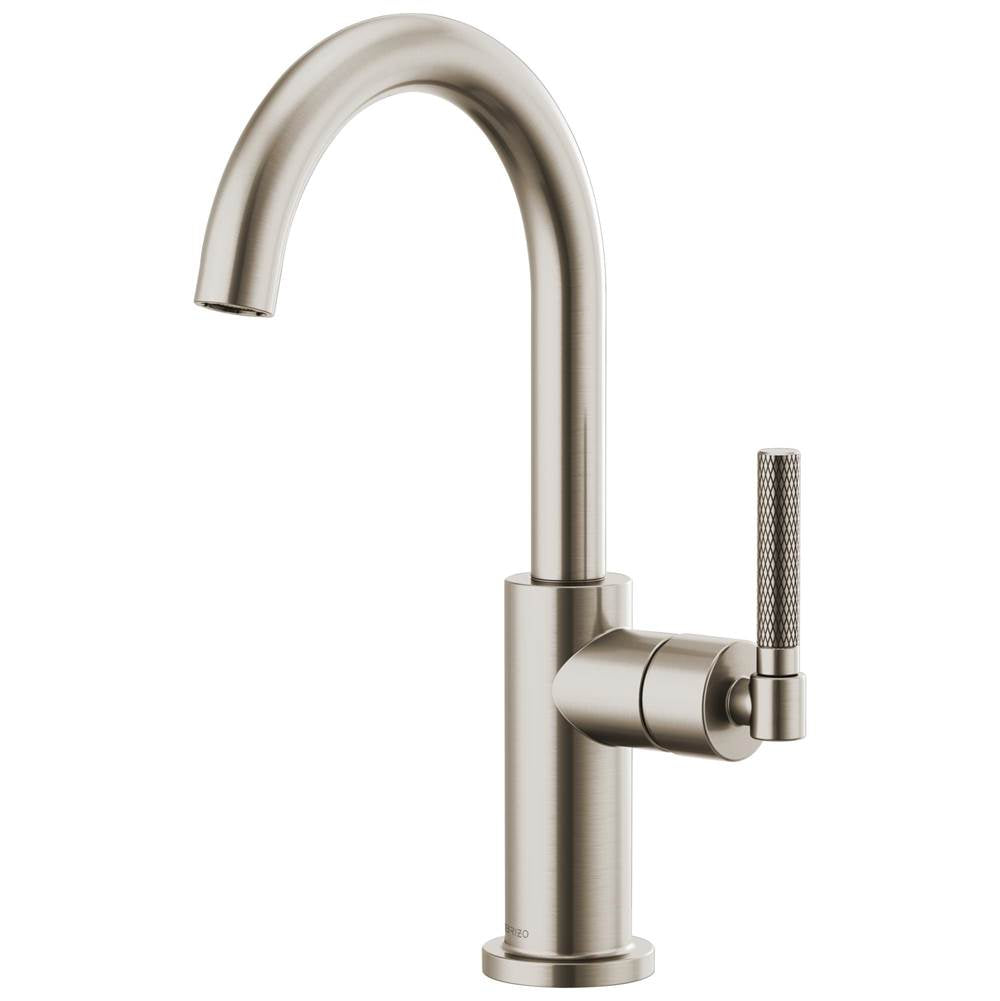 Litze  Bar Faucet with Arc Spout and Knurled Handle Kit