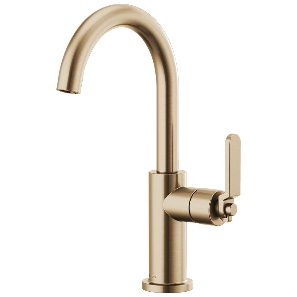 Litze  Bar Faucet with Arc Spout and Industrial Handle Kit