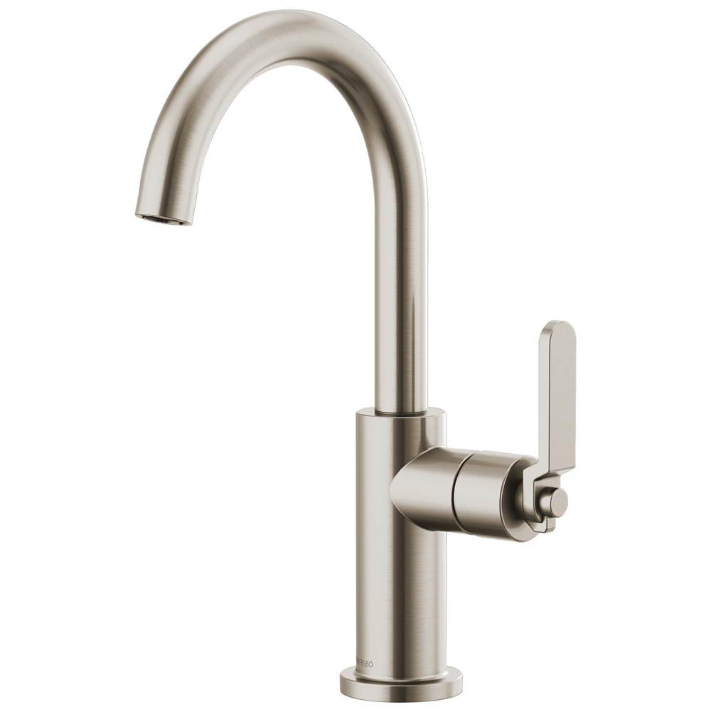 Litze  Bar Faucet with Arc Spout and Industrial Handle Kit