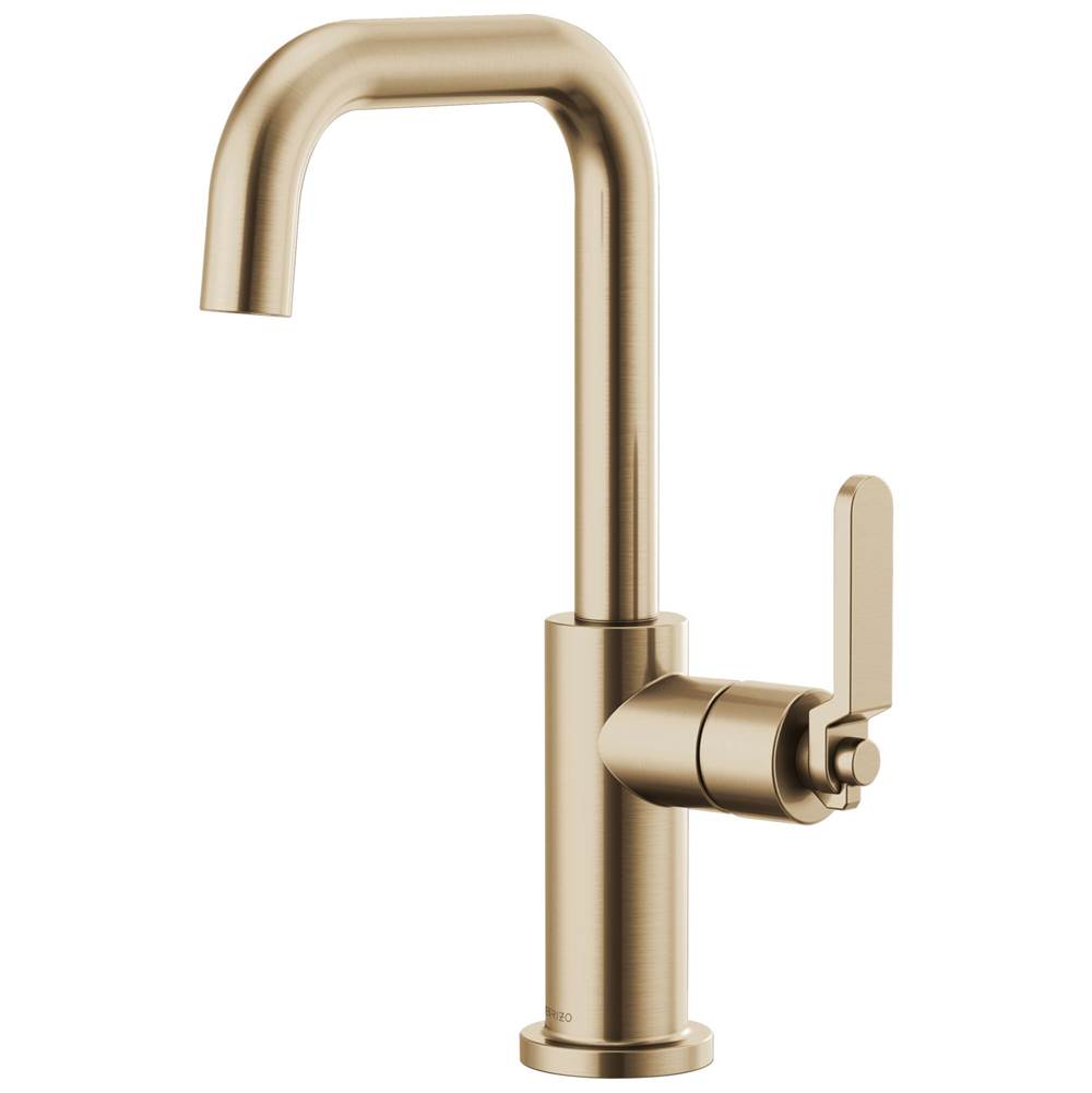 Litze  Bar Faucet with Square Spout and Industrial Handle Kit