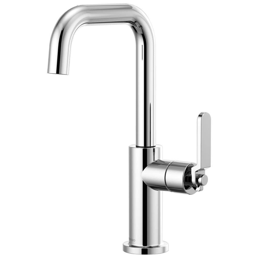 Litze  Bar Faucet with Square Spout and Industrial Handle Kit