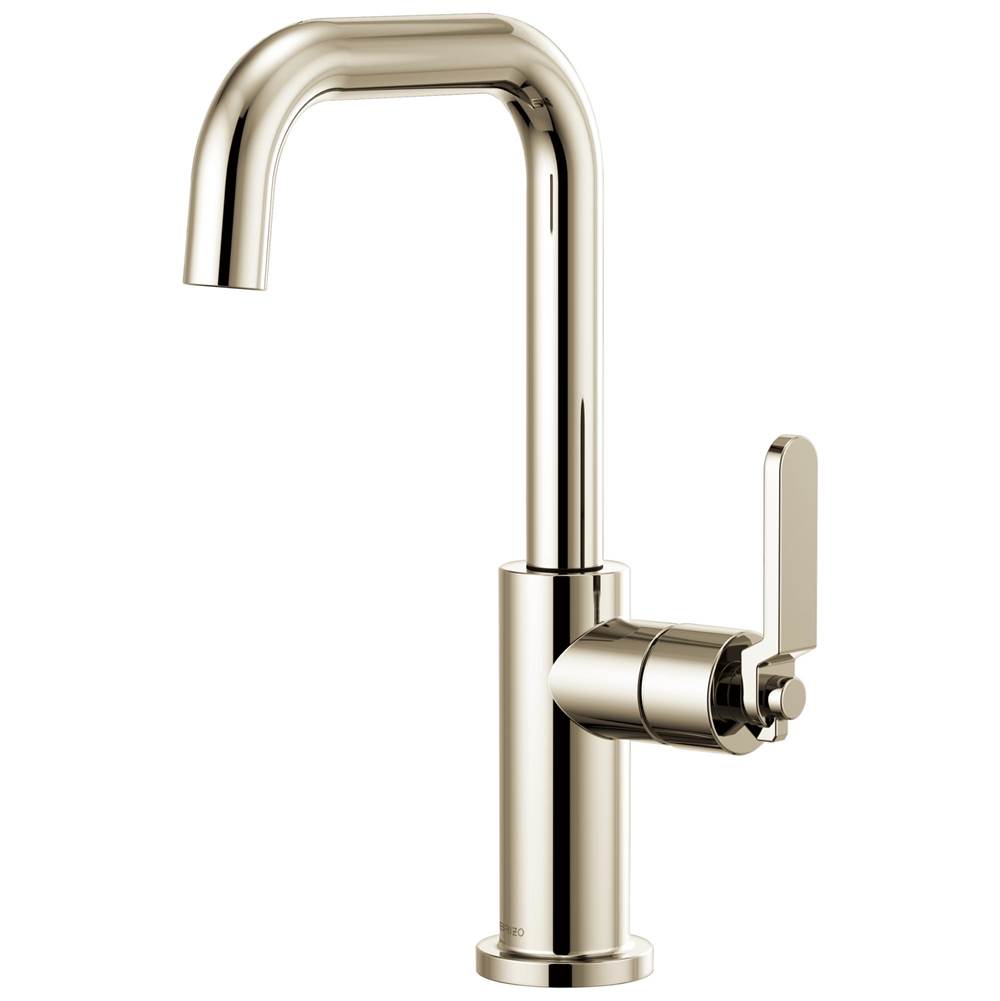 Litze  Bar Faucet with Square Spout and Industrial Handle Kit