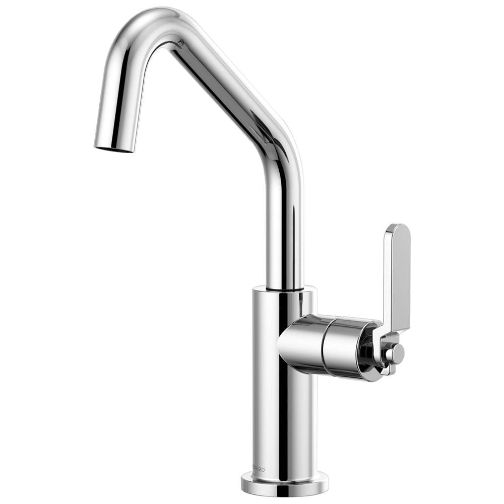 Litze  Bar Faucet with Angled Spout and Industrial Handle Kit
