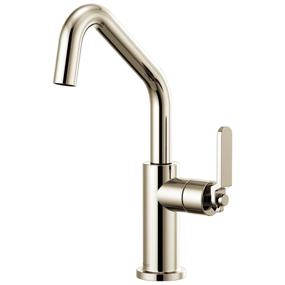 Litze  Bar Faucet with Angled Spout and Industrial Handle Kit