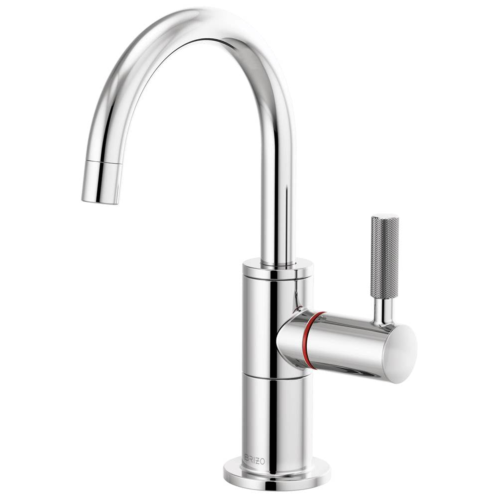Litze  Instant Hot Faucet with Arc Spout and Knurled Handle