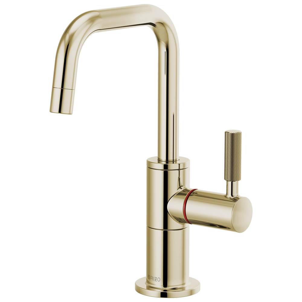 Litze  Instant Hot Faucet with Square Spout and Knurled Handle