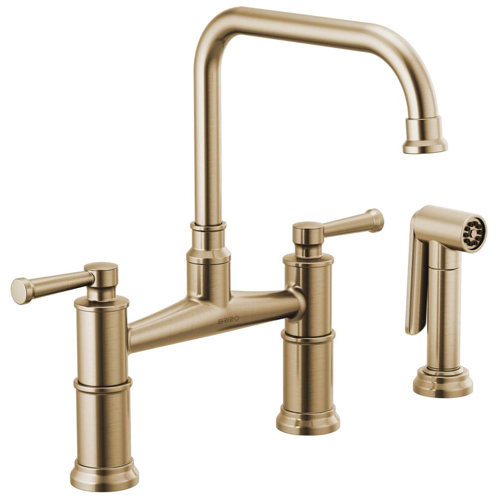 Artesso  Bridge Faucet with Side Sprayer
