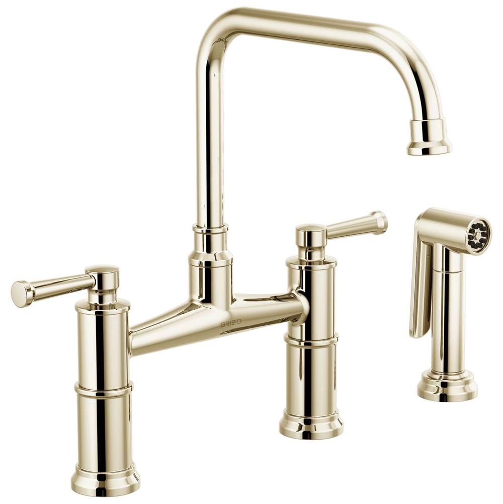 Artesso  Bridge Faucet with Side Sprayer