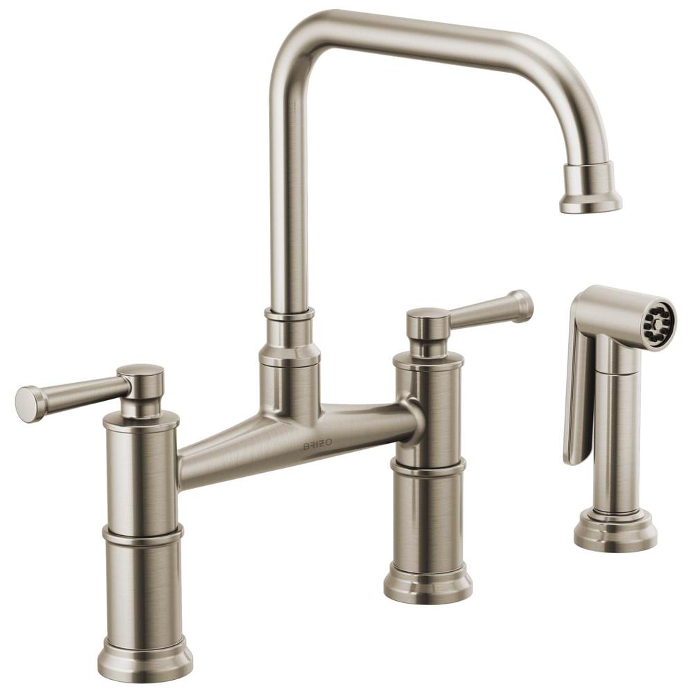 Artesso  Bridge Faucet with Side Sprayer
