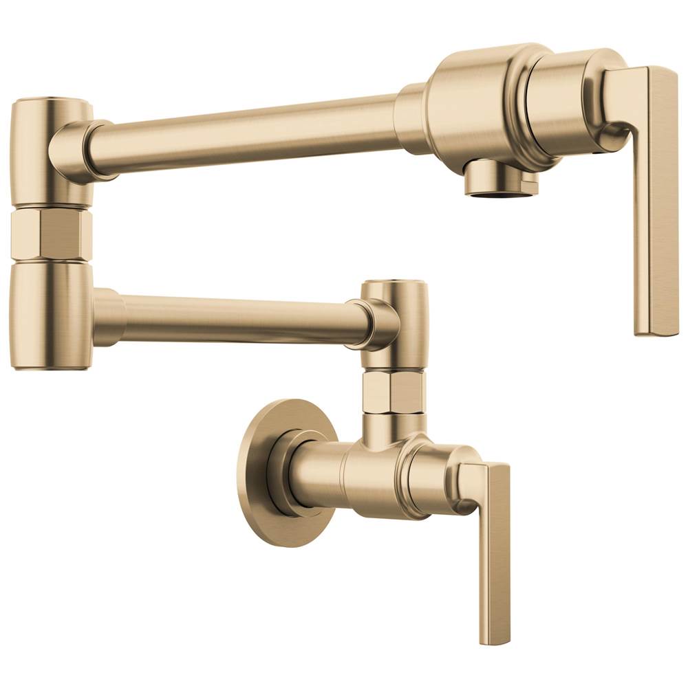 Kintsu  Wall Mount Pot Filler with Lever Handle