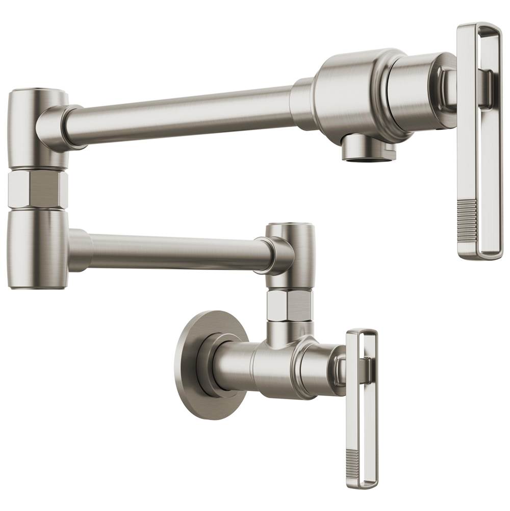 Kintsu  Wall Mount Pot Filler with Knob Handle
