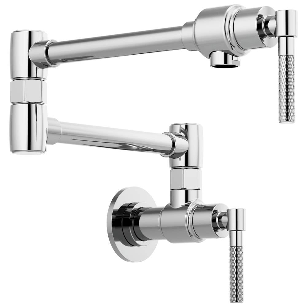 Litze  Wall Mount Pot Filler with Knurled Handle Kit