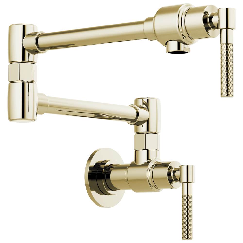 Litze  Wall Mount Pot Filler with Knurled Handle Kit
