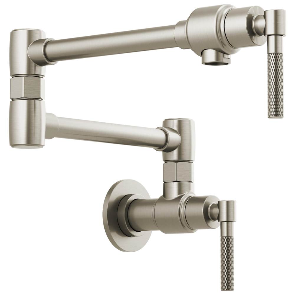 Litze  Wall Mount Pot Filler with Knurled Handle Kit