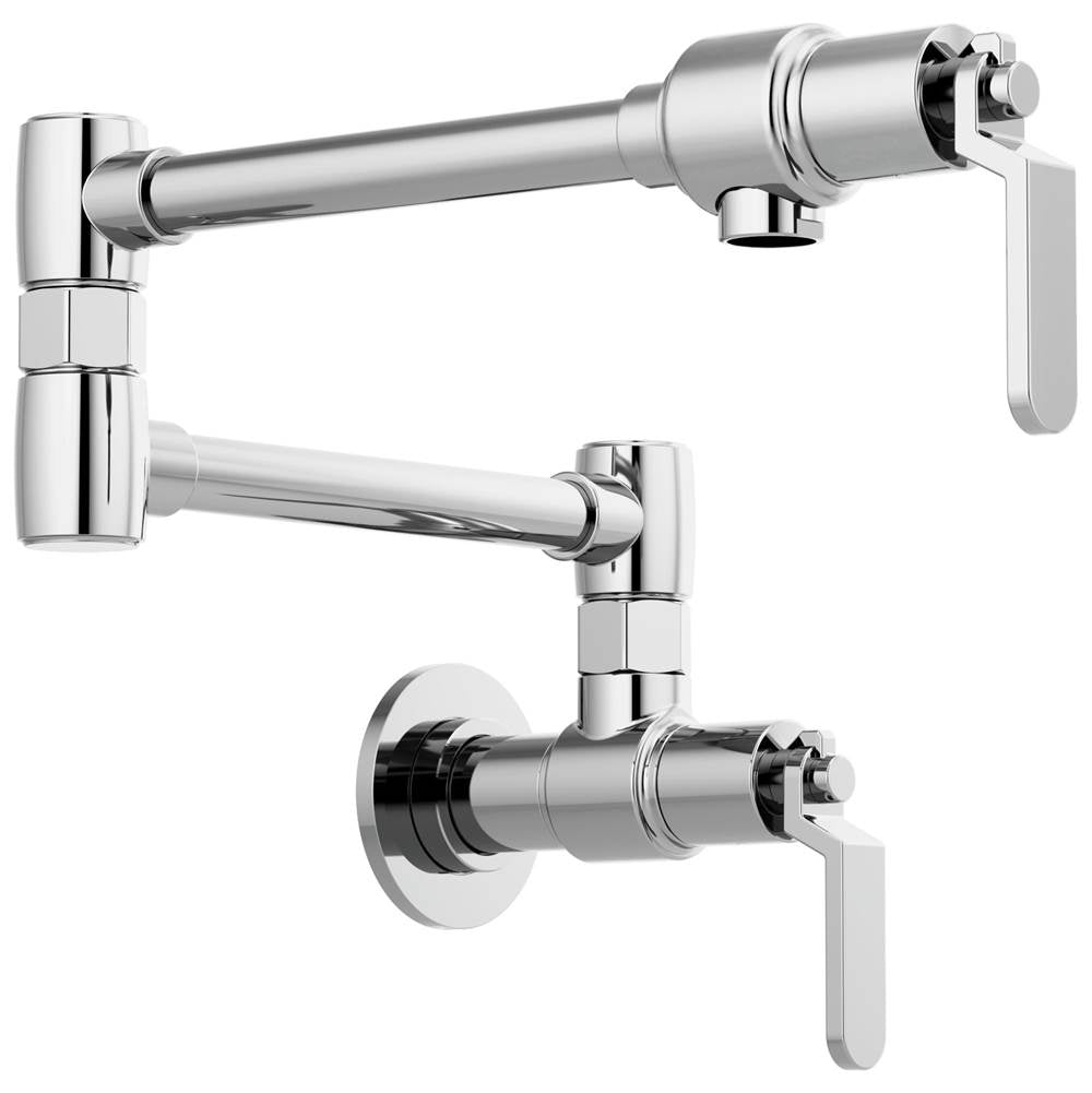Litze  Wall Mount Pot Filler with Industrial Handle Kit