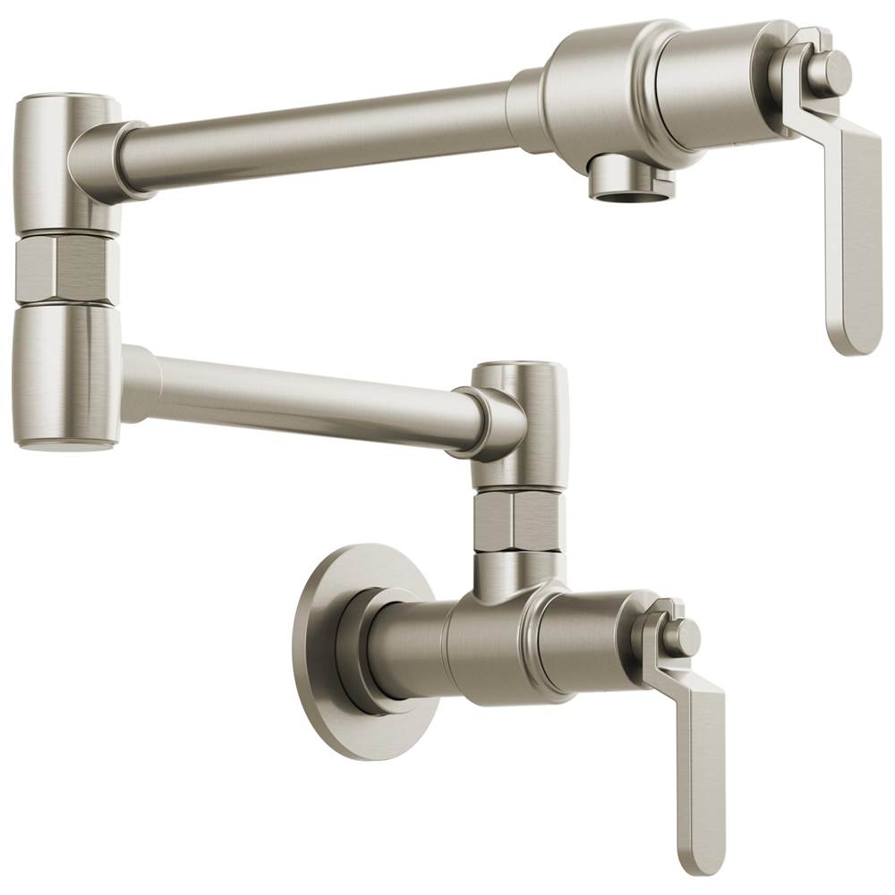 Litze  Wall Mount Pot Filler with Industrial Handle Kit