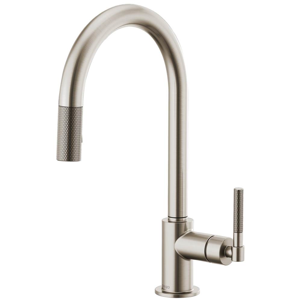 Litze  Pull-Down Faucet with Arc Spout and Knurled Handle
