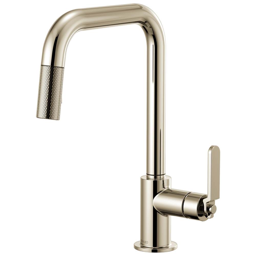 Litze  Pull-Down Faucet with Square Spout and Industrial Handle