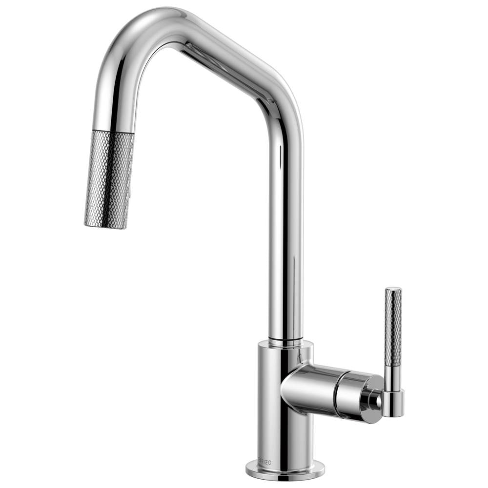 Litze  Pull-Down Faucet with Angled Spout and Knurled Handle