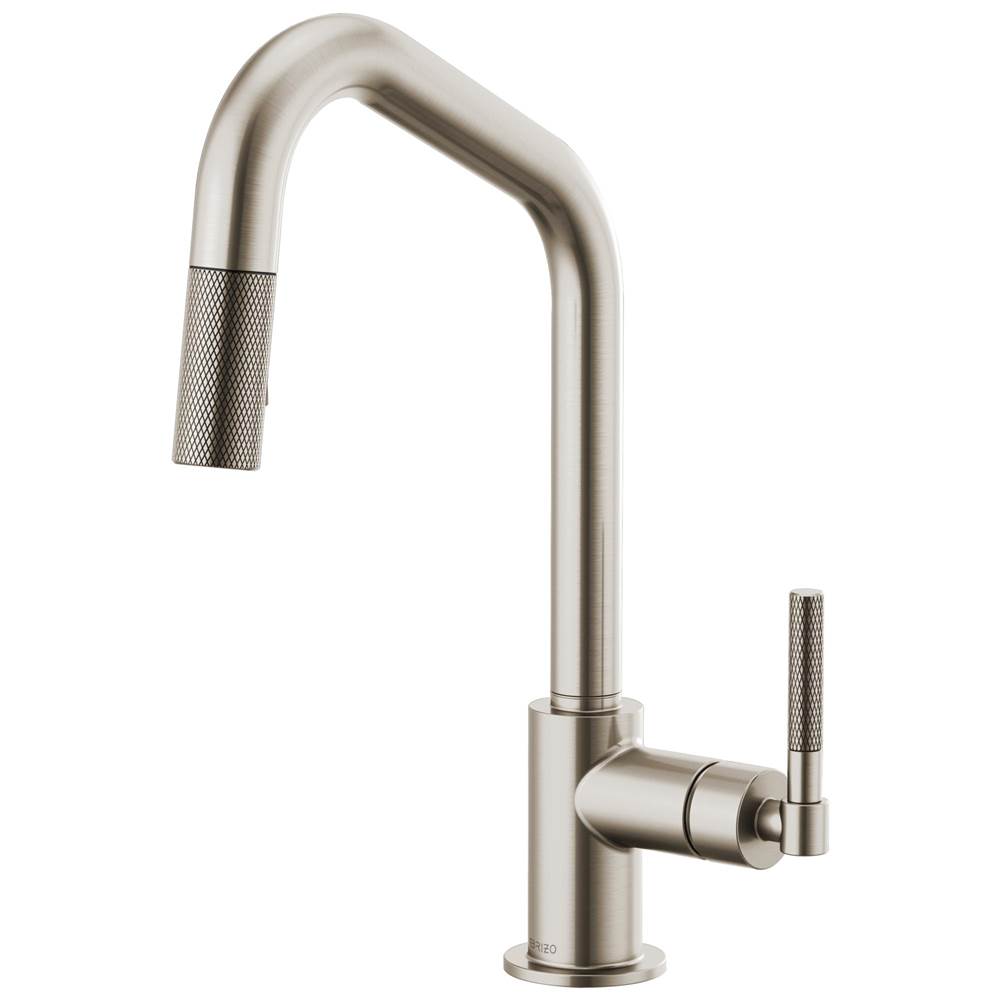 Litze  Pull-Down Faucet with Angled Spout and Knurled Handle