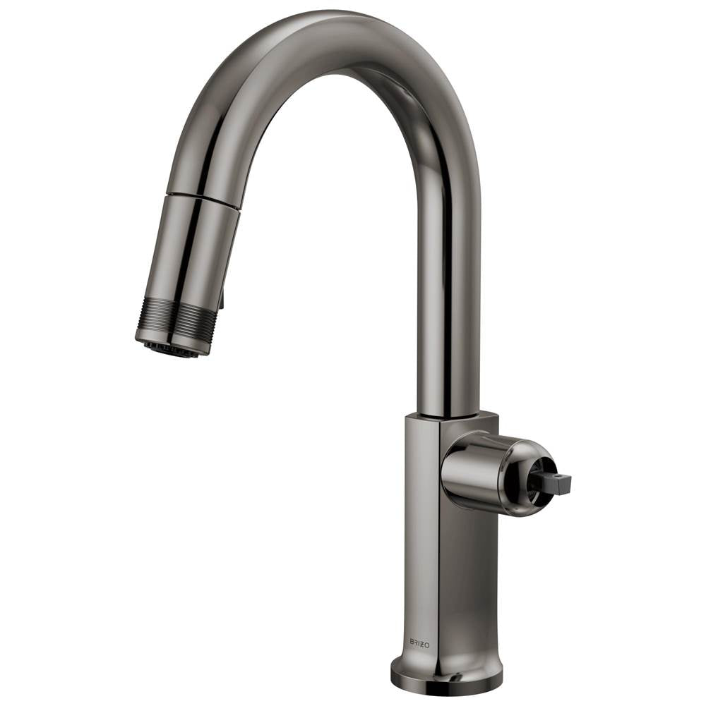 Kintsu  Pull-Down Prep Faucet with Arc Spout - Less Handle