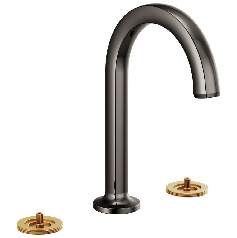 Kintsu  Widespread Lavatory Faucet with Arc Spout - Less Handles 1.2 GPM