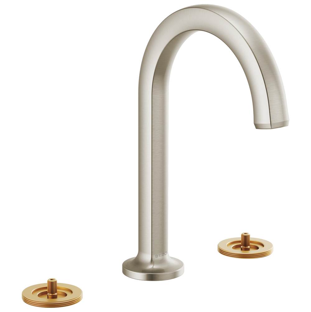 Kintsu  Widespread Lavatory Faucet with Angled Spout - Less Handles