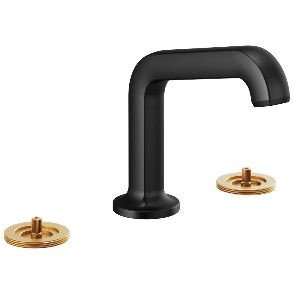 Kintsu  Widespread Lavatory Faucet with Arc Spout - Less Handles 1.2 GPM