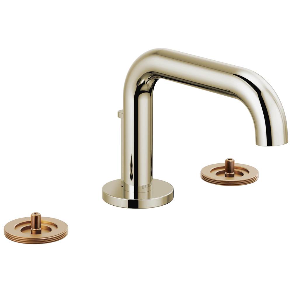 Litze  Widespread Lavatory Faucet with Low Spout - Less Handles 1.2 GPM
