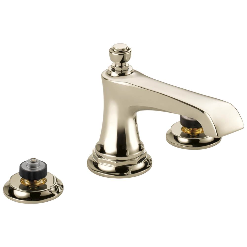 Rook  Widespread Lavatory Faucet with Channel Spout - Less Handles 1.5 GPM