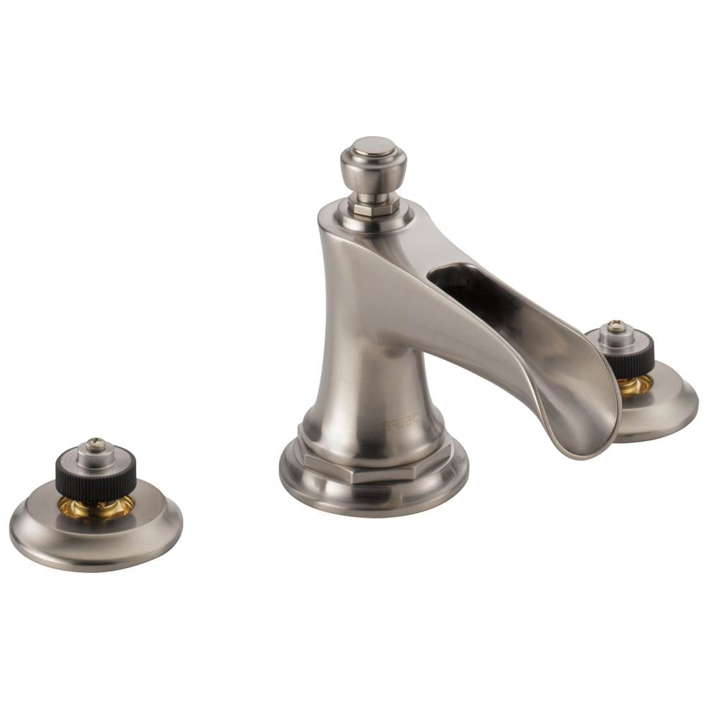 Beauclere Widespread Lavatory Faucet with Arc Spout - Less Handles 1.2 GPM