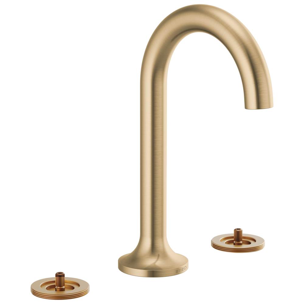 Invari  Widespread Lavatory Faucet with Arc Spout - Less Handles 1.5 GPM