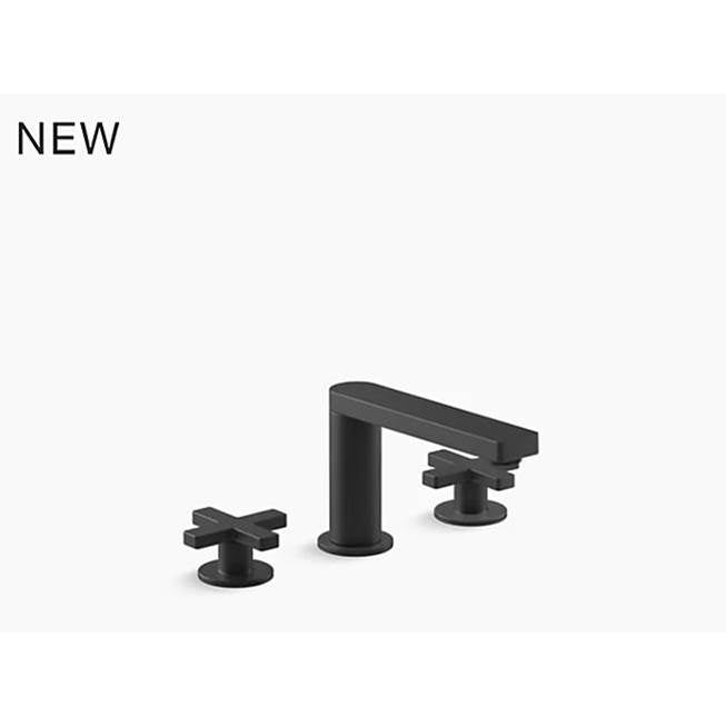 Composed  Widespread bathroom sink faucet with Cross handles, 1.2 gpm