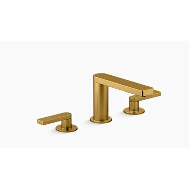 Composed  Widespread bathroom sink faucet with Lever handles, 1.2 gpm
