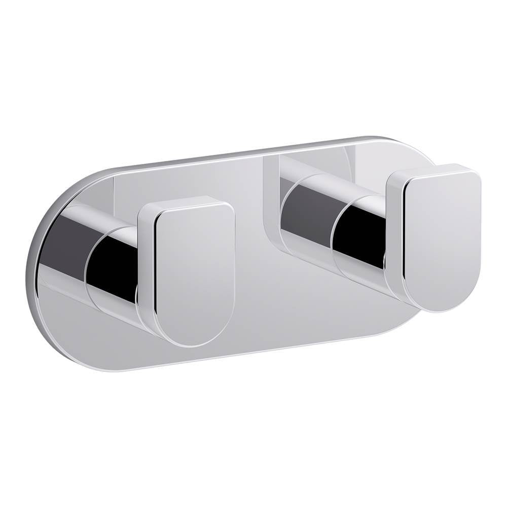 Composed  Double robe hook