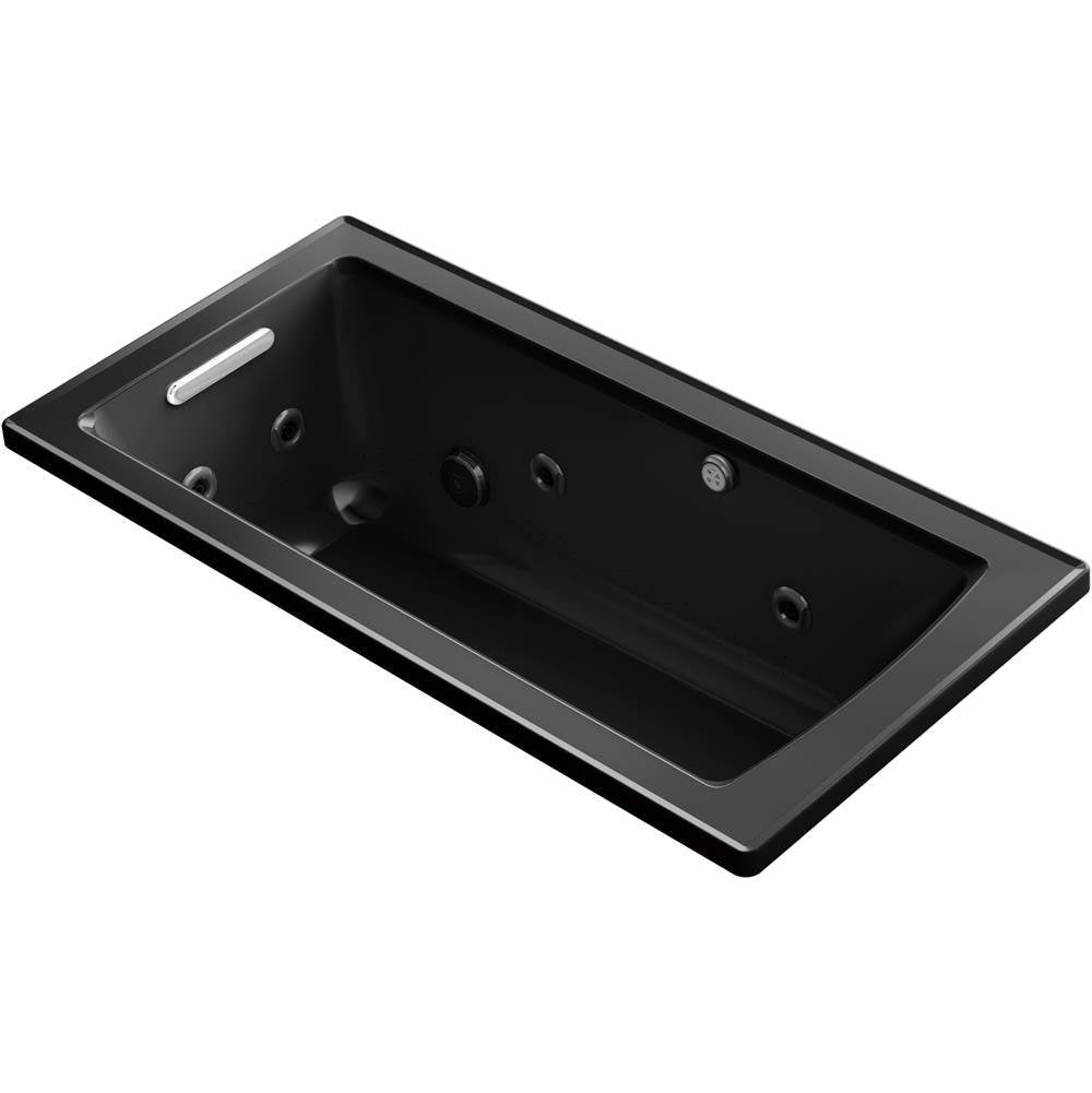 Archer  60" x 30" drop-in Heated BubbleMassage air bath with whirlpool